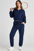 'Alina' Half Zip Hoodie and Joggers Activewear Set - Celes Fashion
